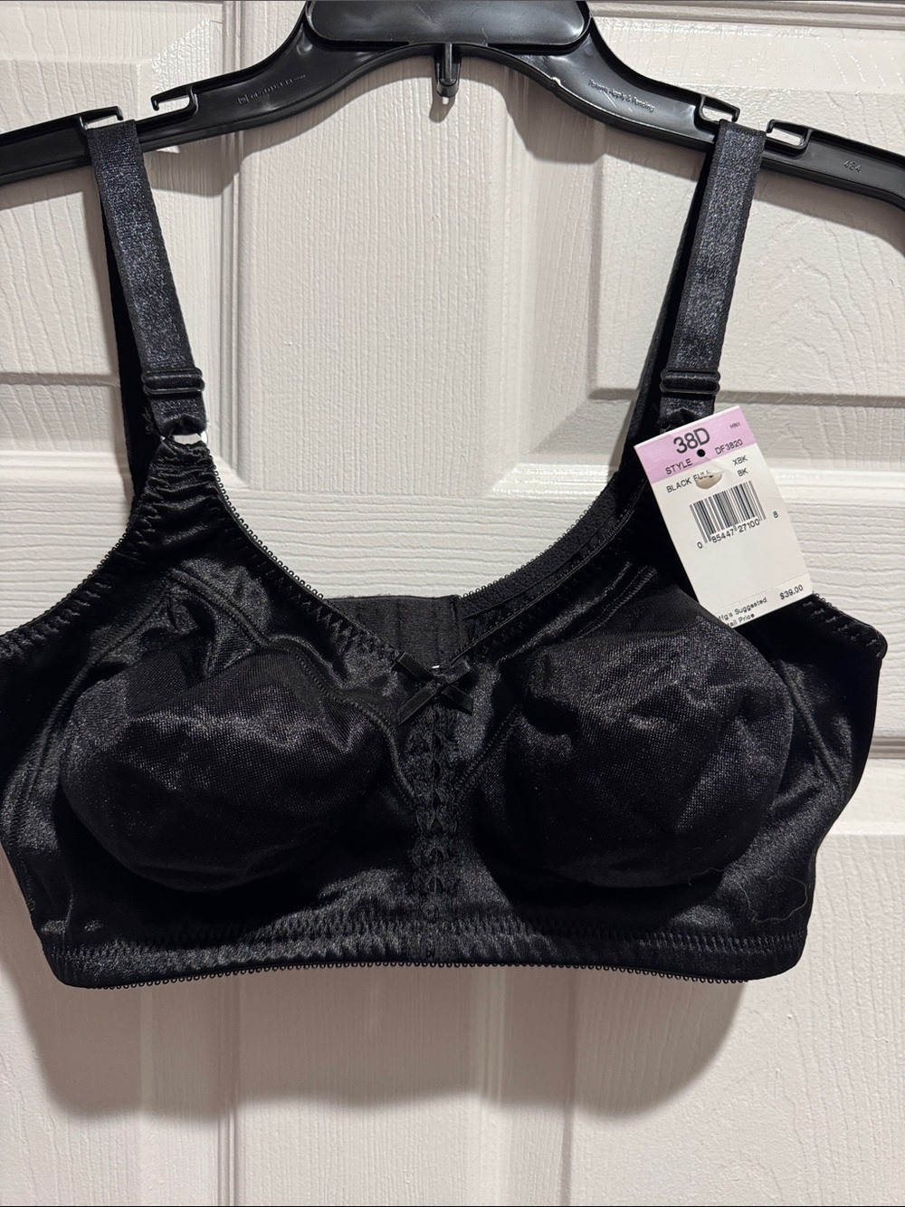 Bali Black Full-Coverage Wireless Comfort Bra